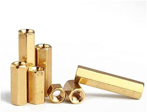 Kovnovi M2 M2.5 M3 M4 M4 M5 Brass Standoft Spacer Hexagonal Stud Hollow Stillurs PCB матична плоча шуплива завртка за завртки HEX, големина: M5)