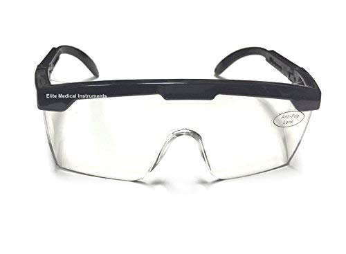 Елитни медицински инструменти Целосна рамка прилагодливи очила за безбедност на очила, сина боја