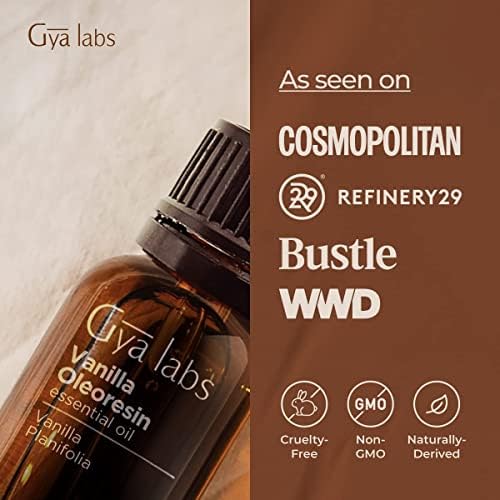 Gya Labs Vanilla oleoresin есенцијално масло - кремаст, сладок мирис - 2 -пакет