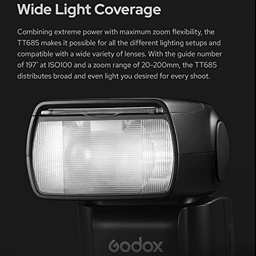 Godox TT685II-F Flash w/X2T-F Активирањето За Fuji TTL Speedlight Камера Блиц, 2.4 G Безжичен X Систем, HSS 1/8000s Speedlite За Fujifilm Fuji Камери X-T2 X-T1 X - T10 X-A3 X-E1 X-Pro1