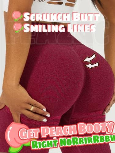 Feazенски женски високи половини лежички хеланки насмевка контура за вежбање салата јога панталони