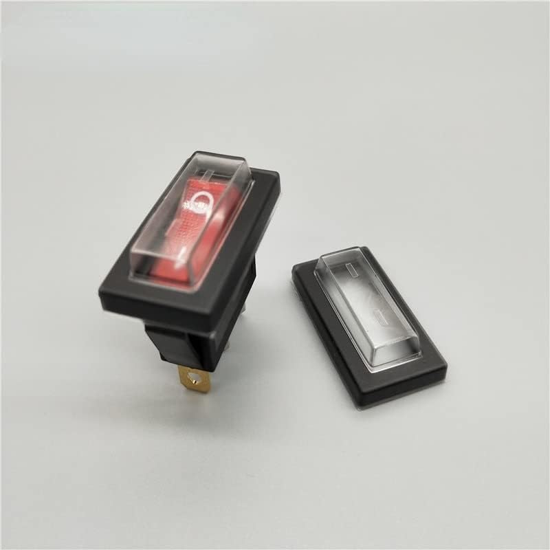 Rocker Switch KCD3 On -Off 2 Позиција 3 Пин Електрична опрема со прекинувач за светло напојување 16A 250VAC/ 20A 125VAC 35mm*31mm*14mm -