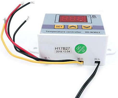 Интелигентен контролер на дигитална температура на DC 12V Интелигентен термостат регулатор прекинувач