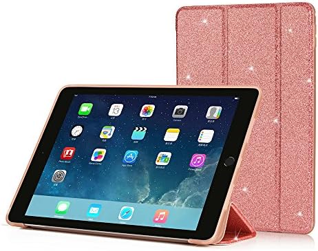 Рубан кутија компатибилен со iPad Pro 9,7 инчи -Тенок лесен заштитен Smart Smart Smart Smart Smart Anti-Drip Flexible Soft TPU Back