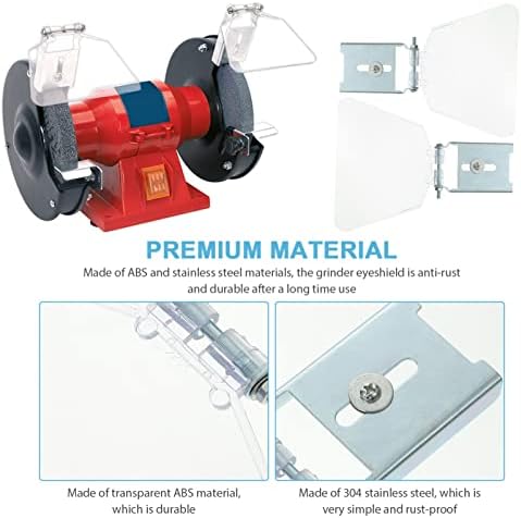 Мелница за мелница за мелница за мелница, мелница за мелница од 2 парчиња мелница за очила за очи за очи, мали капаци од не'рѓосувачки челик, алатка за алатка за прицв