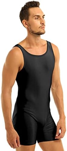 Chictry Men's One Piece Eneeversele Leotard Tanks Tarkult Fitness Fitness Wrestling Singles BodySuit BodySuit