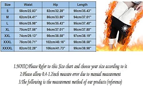 Iius Fleece Leded Healsенски женски зимски топли термички хеланки високи половини затегнати хулахопки панталони за скијање панталони