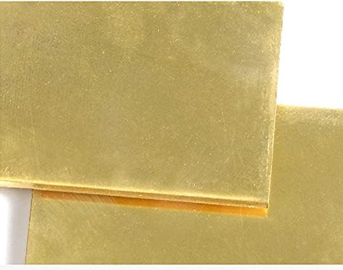 Nianxinn бакарен лист фолија 200mmx300mm бакар Cu метал лим метал метал погоден за градители, градежни модели, листови од месинг