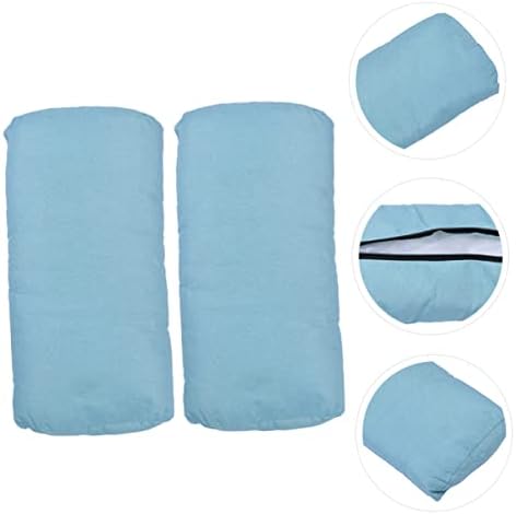 Besportble 2 парчиња половината на половината перница за стол перници перници за перничиња за перничиња за кауч за поддршка перница за масажа за масажа стол подлога за м