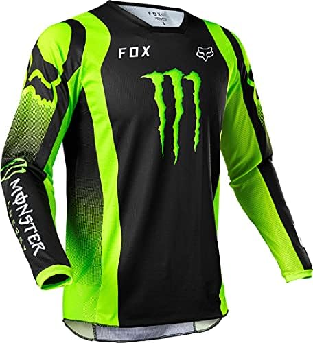 Fox Racing 180 Monster Motocross Jersey, црна, голема