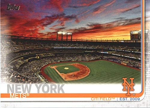 2019 Топпс #497 Сити поле во Newујорк Метс Бејзбол картичка