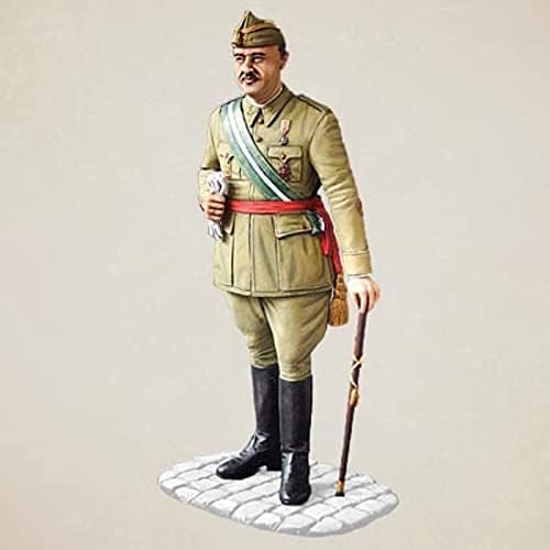Etriye 120mm 1/16 смола Војник модел модел на светска војна, офицер за модели на ликови, кој умира, // d054p