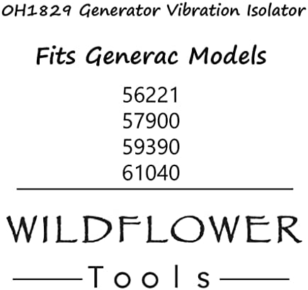 Алатки за диви цвеќиња 0H1829 Генератор Вибрации Изолатор