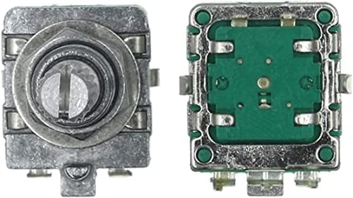 Депила ротирачки енкодер 1PCS 360 степени Ротари енкодер прекинувач EC16 Encoder Audio Coding 5PIN рачка долга 20мм Push Switch Потенциометар