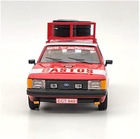 Возила на модели на скала на Apliqe за 1978 година Форд Гранада за прицврстување на митингот RAC327X Red Diecast Models Toys Car Collection 1:43 Софистициран избор за подароци