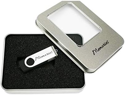 32GB СКЛАДИРАЊЕ USB Флеш Диск 3.0 Со Калај Случај/Кутија Во собата на 5 Палецот Диск Пакет. Флеш-Уред И Футрола За Свадби, Спомени, Видеа Совршени