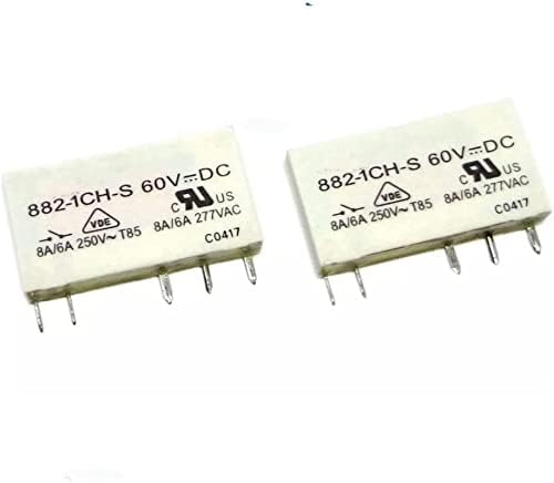 Гиболеа Реле 5 ПАРЧИЊА Реле 882-1CH-S 60VDC 5PIN 1CO 6A