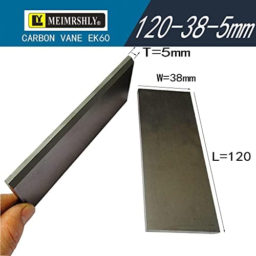 120-38-5mm Carbon Vanes 04041811011, 04100889010, 04KG7810211, 4009566010 за вакуумска пумпа за Орион KRX6, KRS6, CBX40, CBXP4050, CBXP4060, CBM2035,