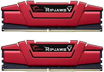 Г. Вештина Ripjaws V Серија 16gb 288-Пин SDRAM DDR4 3000 CL-16-18-18-38 1.35 V Двојна Канал Десктоп Меморија Модел F4-3000C16D-16GVRB