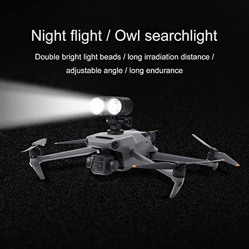 Додатоци за држачи на фенерчето Blmiede, летен сигнал лет, лет, мавички проектор 3 Quadcopter Fordji Night Camera Drone Adpories Go Pro Max