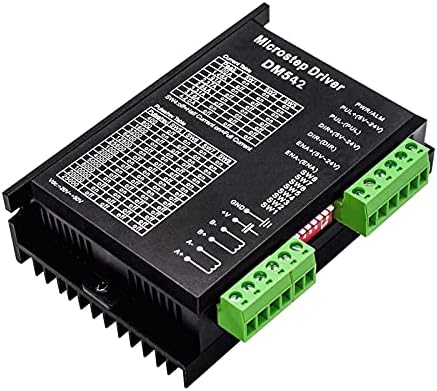 Ganyuu Microstep Driver DM542 Stepper Motor Controller 2-фазен дигитален Stepper Motor Driver DC Max 4.2A 20-50V