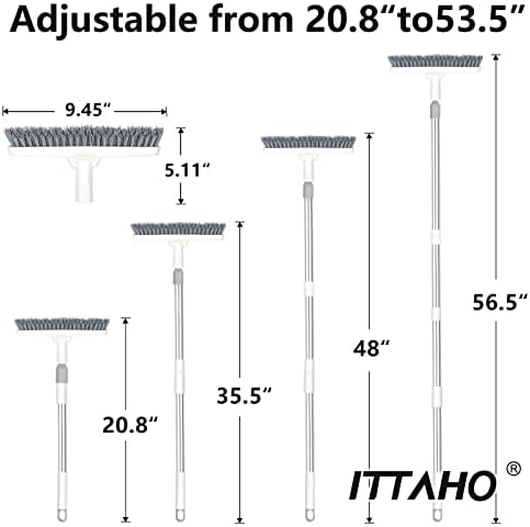 Ittaho 2 пакет за инјекциска смеса со долга рачка, чистач за инјекциска смеса за чистење за чистење - чистач за чистење на инјекциска