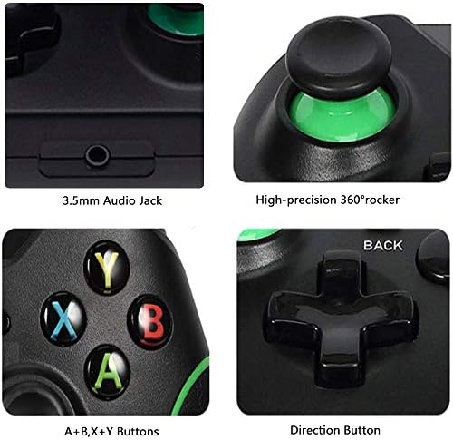 Жичен Контролер За Xbox one, Жичен Xbox Еден Контролер НА Игри USB Gamepad За Xbox ЕДЕН КОМПЈУТЕР Windows 7/8/10 со 3,5 mm Слушалки