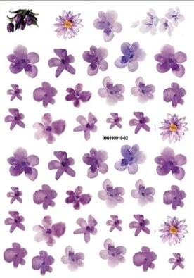 Hotешка продажба на мода нов стил јапонско издание налепници за нокти мали цвеќиња во вода ознаки Декларации за украсување на