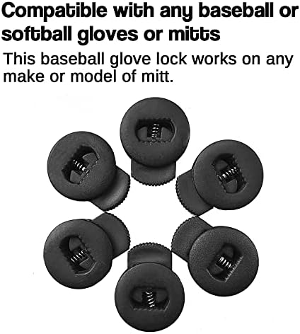 ЛИНГИ РАБОТНИ БАСБИНА 6 пакет, одговара на сите нараквици, квалитетно заклучување на ракавицата за бејзбол ракавица