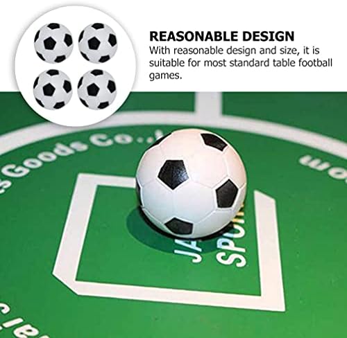 Besportble Mini Toys 10PCS Фудбалски замена топки Фосбол табела топки Табела Фудбалски топки Официјални таблети игри топки за фосбол
