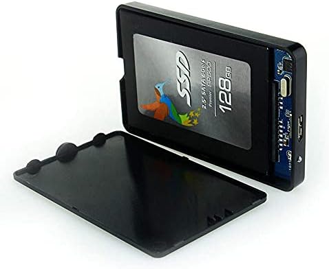 LUPO USB 2.5 инчен Хард Диск HDD Надворешен Caddy Куќиште Случај, Црна, SATA USB 3.0