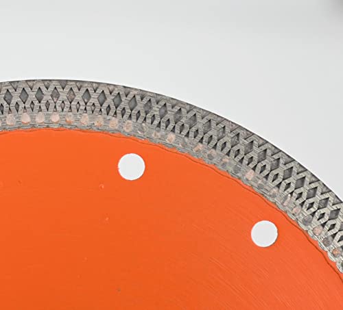 Стадеа SBD103i 5 инчи дијамантски порцелански плочки пила за пила Супер тенка сечило за агол мелница кружни парчиња парчиња порцелански керамички плочки суви или влаж