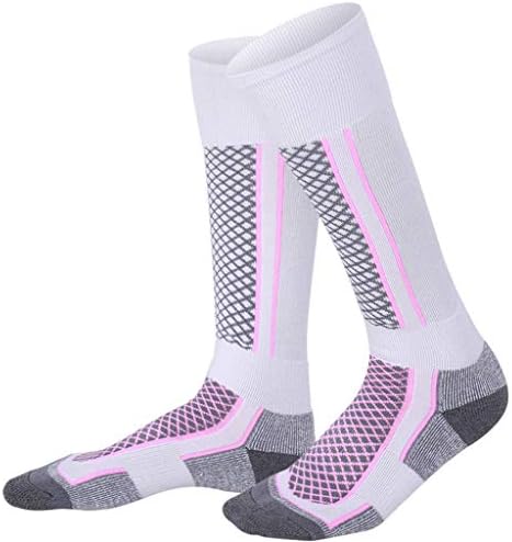Долги зимски жени/мажи/деца чорапи скијачки чорапи термички ски -спортски снег снег чорапи чизми чорап топер манжетна