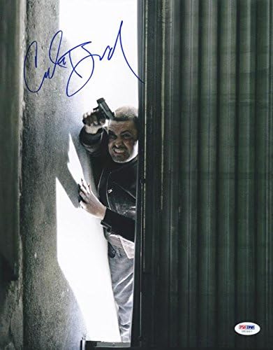 Карлос Бернард 24 потпиша автентичен 11x14 Фото -автограмирана PSA/DNA U52697