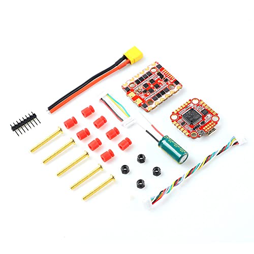 Galaxyelec Zeusf728 Stack F722 Mini Flight Controller 28a Blhelis 4in1 ESC 3-6S 20x20mm за RC FPV Racing Freestyle Micro Drones