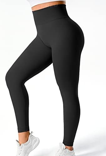 Јорео сила женски пинки за кревање на тренингот за кревање на тренингот Беспрекорни високи половини задник Јога панталони