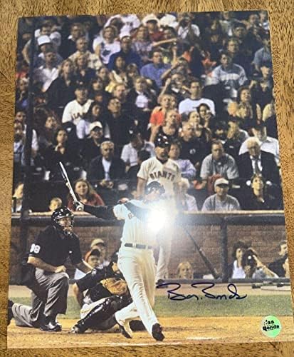 Бери обврзници автограмираше потпишан 8 x 10 слика за слика на слики холограм - автограмирани фотографии од MLB
