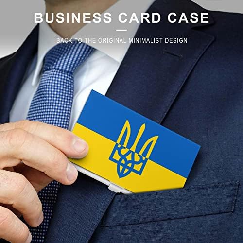 Украински Знаме Бизнис Картичка Случаи Симпатична Картичка Носителот НА ЛИЧНА КАРТА Кредитна Паричник Превозникот