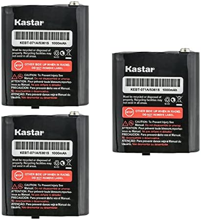 Кастар 3-Пакет 3.6 V 53615 Батерија Компатибилен Со Motorola Talkabout MC220, Talkabout MC220R, Talkabout MD200, talkabout MD200R, TalkAbout MD200TPR,