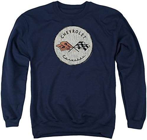 Дизајн на A&E Chevy Sweatshirt Corvette Old Old Vette Logo Murter Murter