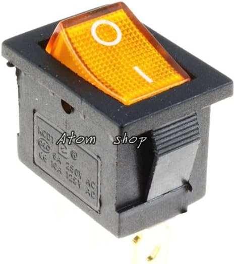 4Pin DPST Rocker Switch | Копче за прекинувач за рокер KCD1 PIN | Rocker Switch KCD1 6A 250V - прекинувачи -