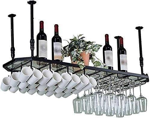 Решетка за вино FOVKP, лавици за вино тавани за вино, висино вина стакло, држач за шише со вино, рустикален wallид, монтиран држач за држачи