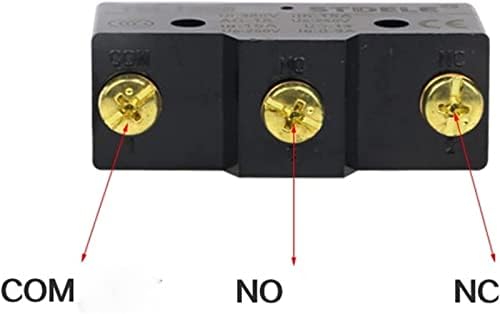 Ксијангбинксуан Микро Прекинувачи 10 парчиња Прекинувач За Ограничување Патување Микро Прекинувач LXW5-11M Отворете И Затворете Само-Ресетирање