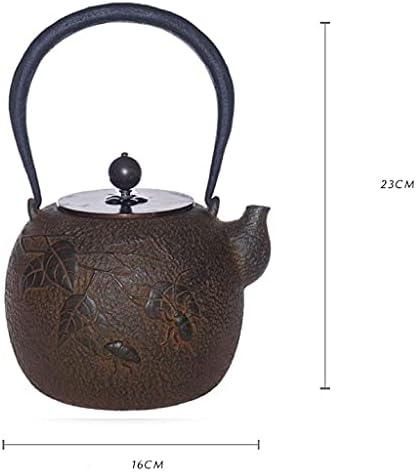 Креативна едноставност јапонски леано железо Тетсубин чајник јапонски ретро стил леано железо чајник чиста рака железо тенџере