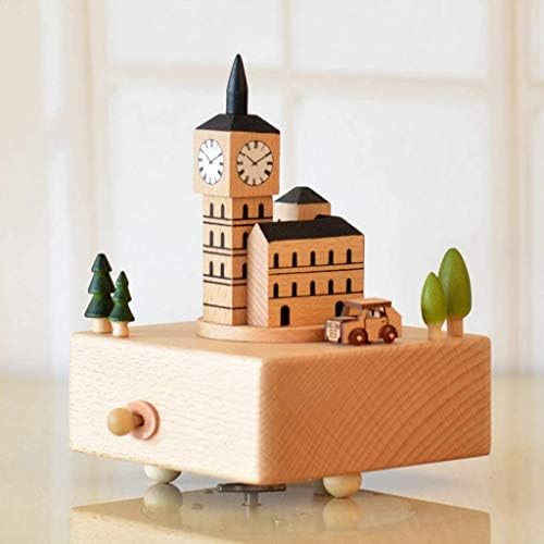 N/Musical Box Smart Wood Music Box како роденденски подарок за overубовници пријатели и деца