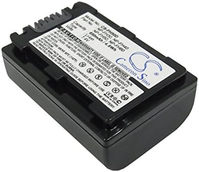 Камерон Сино Нова батерија за замена од 650mAh за Sony CR-HC51E, DCR-30, DCR-DVD103, DCR-DVD105, DCR-DVD105E, DCR-DVD106, DCR-DVD106E,