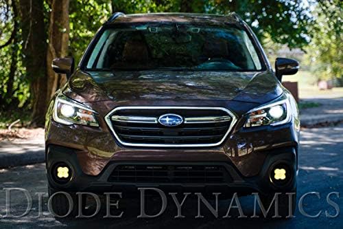 Диодна Динамика SS3 LED Комплет За Светло За Магла компатибилен Со Subaru Outback 2013-2019, Жолт SAE Fog Sport