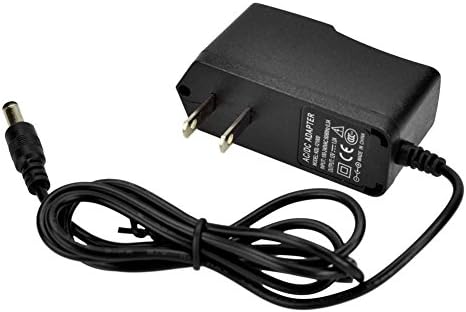 Најдобри адаптер за AC/DC за Verezano PDVD-12309C 9 вртливиот екран преносен ДВД плеер за напојување кабел за кабел за кабел PS