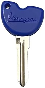 iTobest Key Blank Motorcycle Uncut Blanks Key Compatible with Vespa Piaggio 3VTE Fly 125 200 250 300 Gtv Vespa LXV150 GTV250 Gts GTS250 GTS300