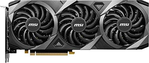 MSI GeForce RTX 3060 Ti Ventus 3x 8G OC LHR Gaming Graphics Card - 8GB GDDR6, 1695MHz, PCI Express Gen 4, 256 -битен, 3x DP V 1.4A, HDMI 2.1